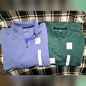 Mens Croft and Barrow 1/4 zip sweaters